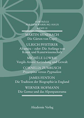 Vorträge aus Dem Warburg-Haus. Band 10