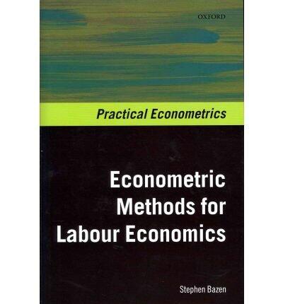 Econometric Methods for Labour Economics