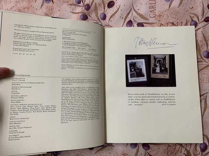 Debrett's Illustrated Guide to the Canadian Establishment