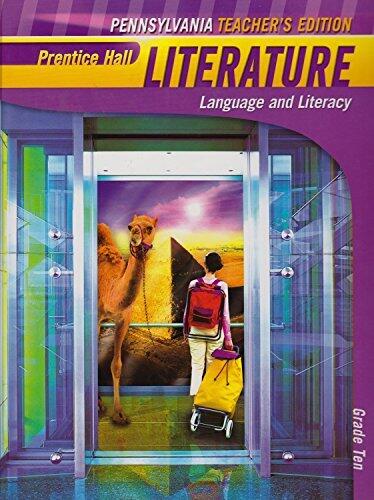 Prentice Hall Literature Language and Literacy Grade 10