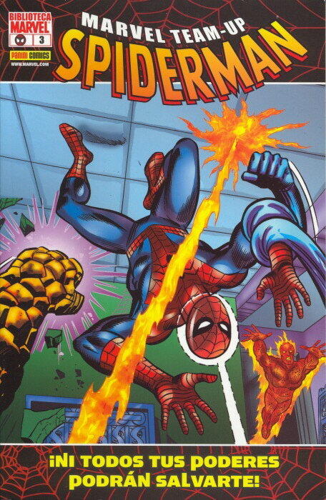 Marvel Team-Up: Spiderman, #3: ¡Ni todos tus poderes podrán salvarte!