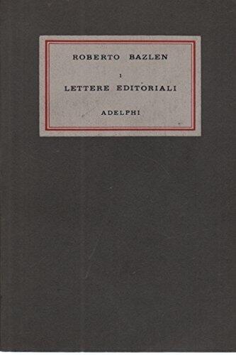 Lettere editoriali