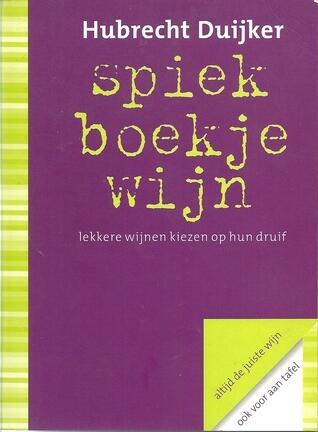 Spiekboekje wijn