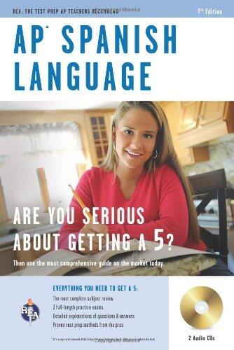 By Diane Senerth AP Spanish Language with Audio CDs (Advanced Placement (AP) Test Preparation)