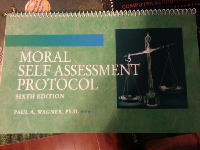 Moral Self Assessment Protocol Sixth Edition