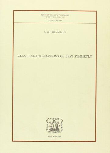Classical Foundations of Brst Symmetry