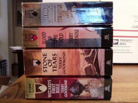 The Sword of Truth Books 1 to 4: 1. Wizard's First Rule, 2. Stone of Tears, 3. Blood of the Fold, 4. Temple of the Winds