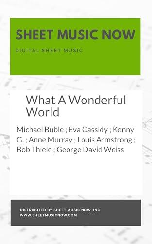 What A Wonderful World Sheet Music