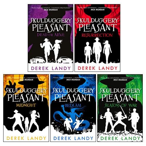 Skulduggery Pleasant Series (10 - 14) Collection 5 Books Set by Derek Landy