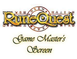 RuneQuest: Game Master's Screen