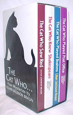 Braun Four Volumes: The Cat Who Saw Red/The Cat Who Played Brahms/The Cat Who Played Post Office/The Cat Who Knew Shakespeare