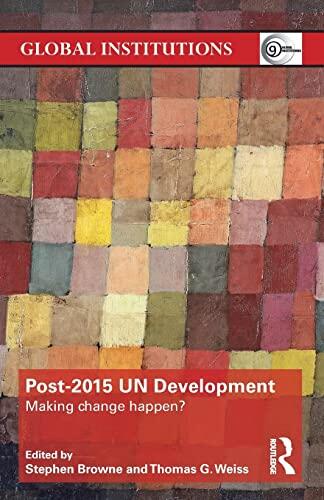 Post-2015 Un Development: Making Change Happen?