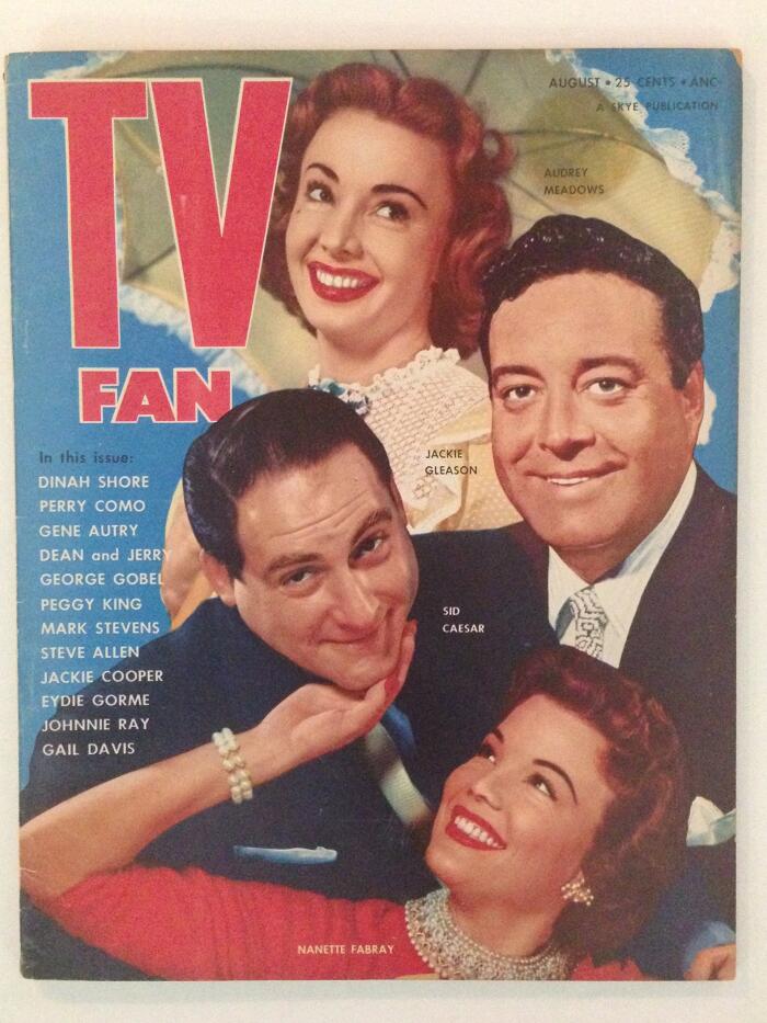 TV Fan Magazine August 1955 - Brings you complete coverage of TV