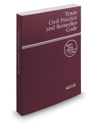 Texas Civil Practice and Remedies Code 2014