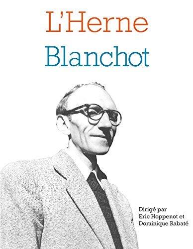 Cahier Blanchot (Cahiers de L'Herne t. 107)