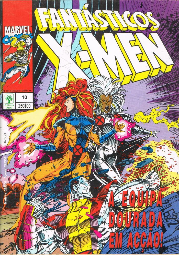Fantásticos X-Men nº10 - A Equipa Dourada em Acção!