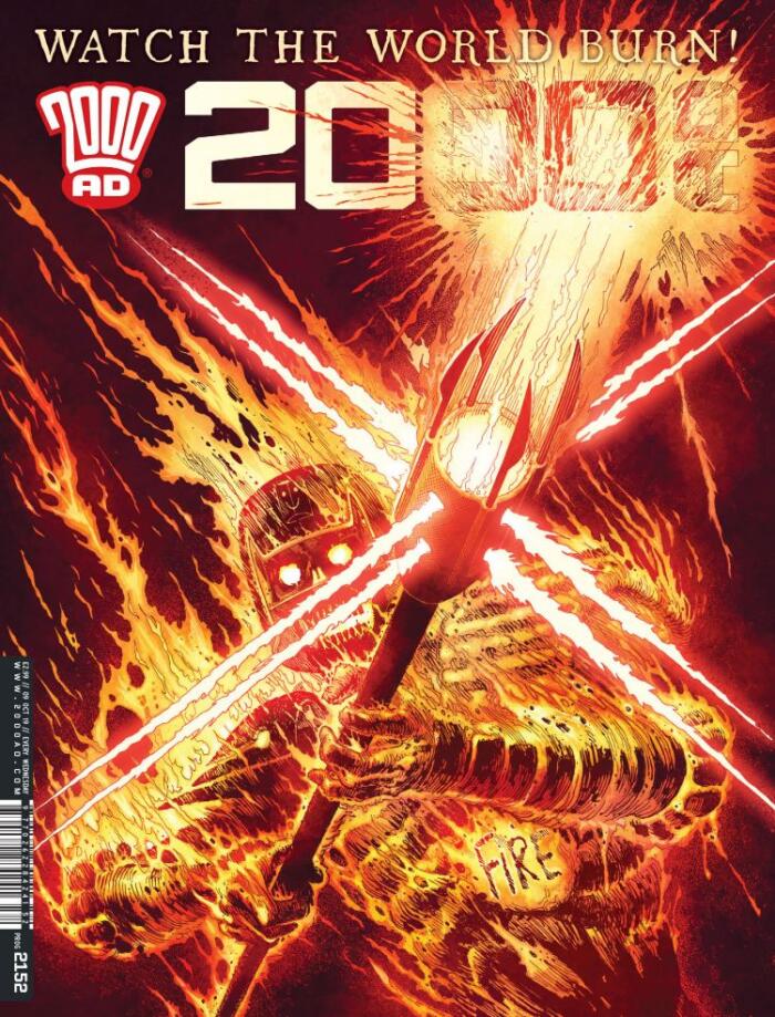 2000 AD Prog 2152 - Watch the World Burn!