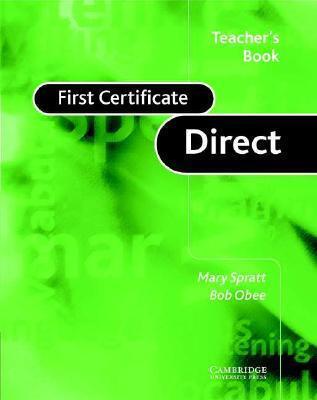 First Certificate Direct Teacher's book