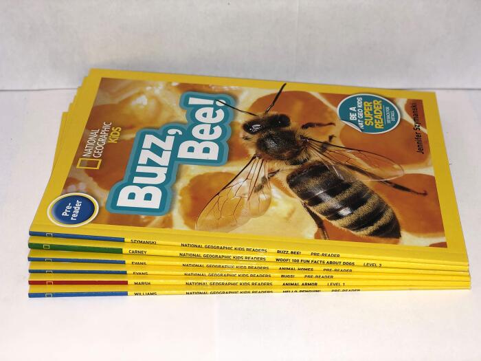 Nat Geo KIDS SUPER READER - Level Reader Collection: Level PRE-READER, 1, & 3