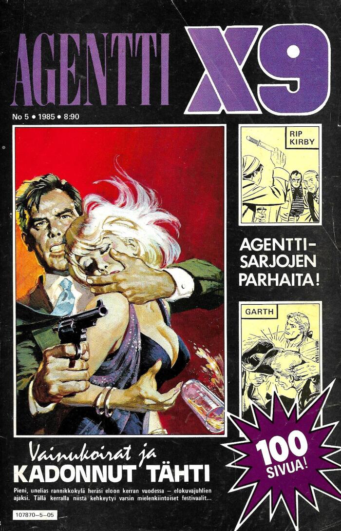 Agentti X9, #5/1985