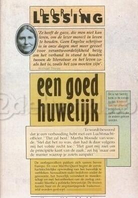 Een goed huwelijk