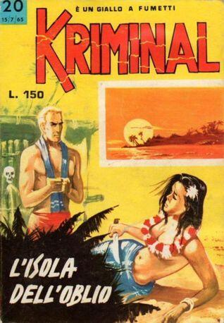 Kriminal n. 20:  L'isola dell'oblio