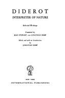 Diderot, Interpreter of Nature: Selected Writings