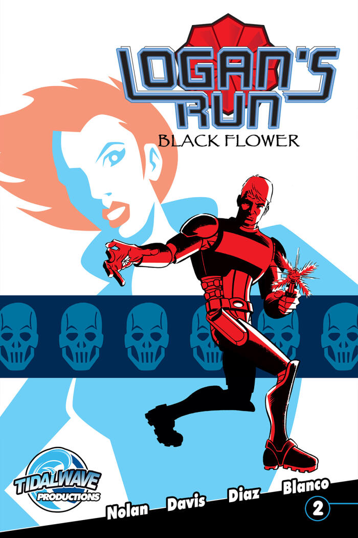 Logan's Run Black Flower #2