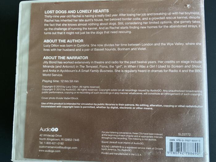 Lost Dogs and Lonely Hearts