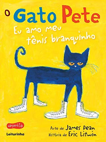O gato Pete - eu amo meu tênis branquinho