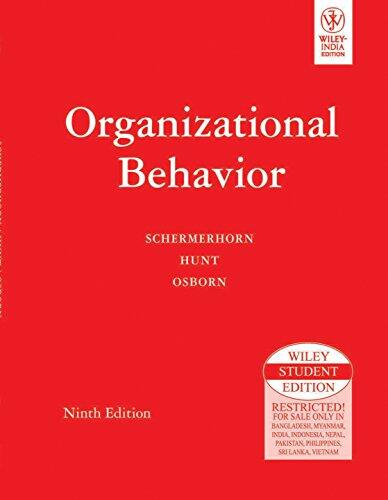 Organizational Behavior, 9th Edition