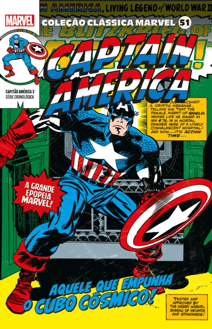 Coleção Clássica Marvel, Vol. 51 - Capitão América, Vol. 3