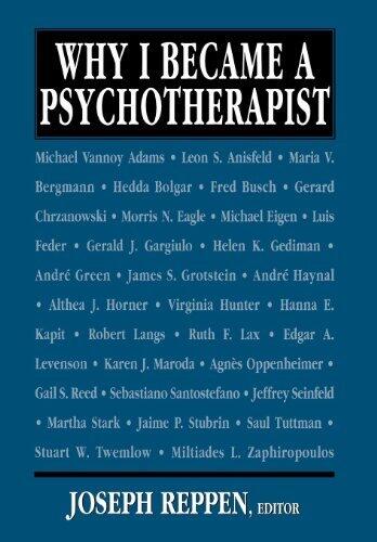 Why I Became a Psychotherapist