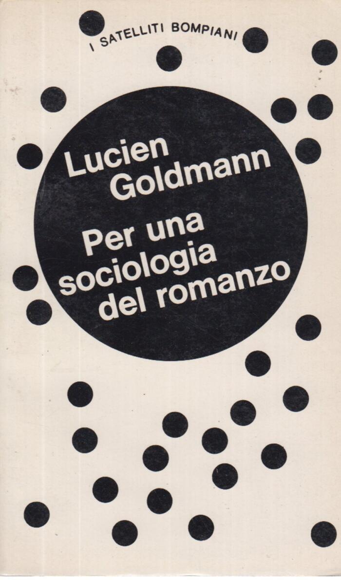 Per una sociologia del romanzo