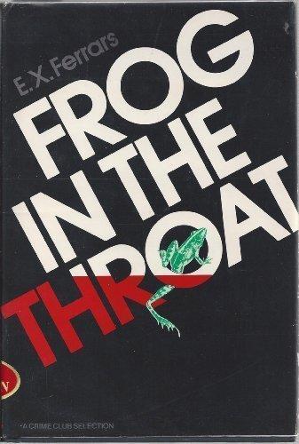 Frog in the Throat