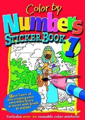 Color by Numbers Sticker-Book