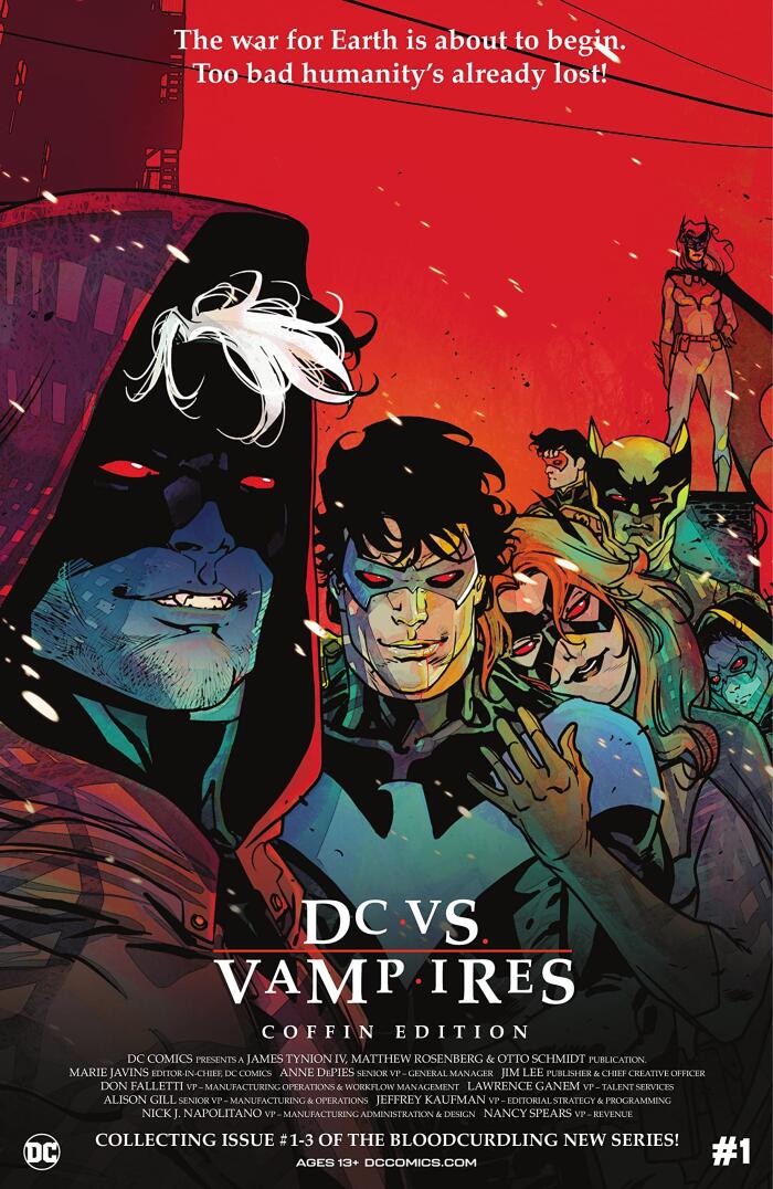 DC vs. Vampires (2021-) #1: Coffin Edition