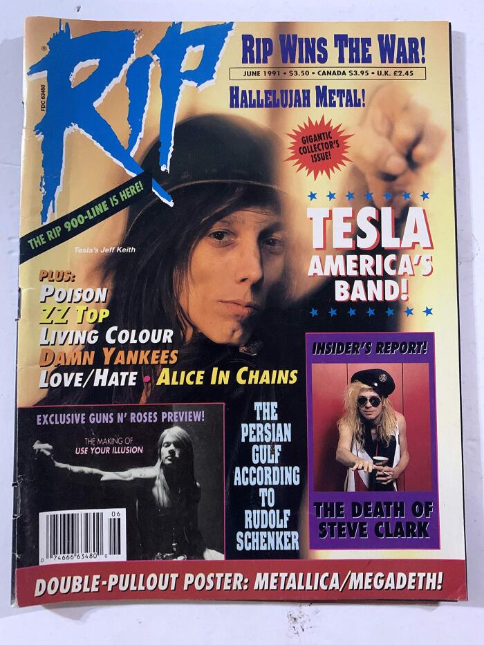 Rip Wins the War! June 1991 Magazine