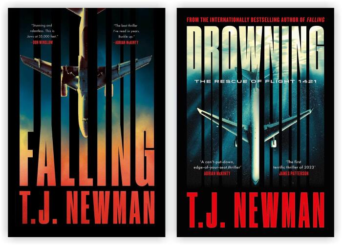 Falling and Drowning: The Rescue of Flight 1421 (2 Books Collection Set)