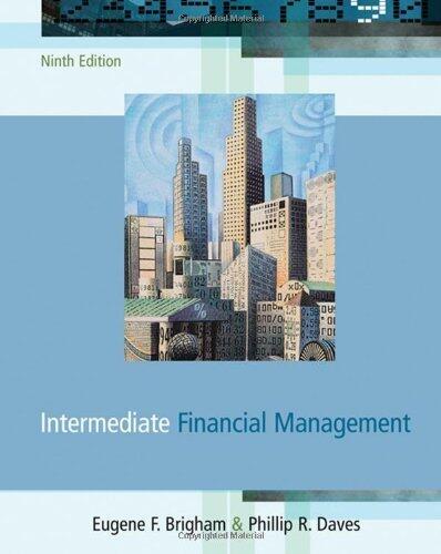 Intermediate Financial Management (9th Edition)