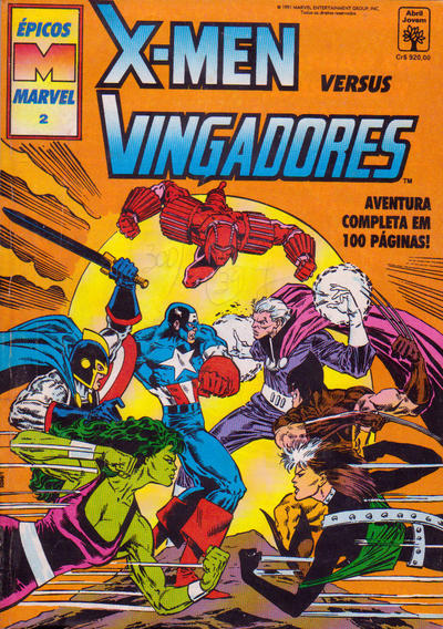 Épicos Marvel n° 2 - X-Men Versus Vingadores