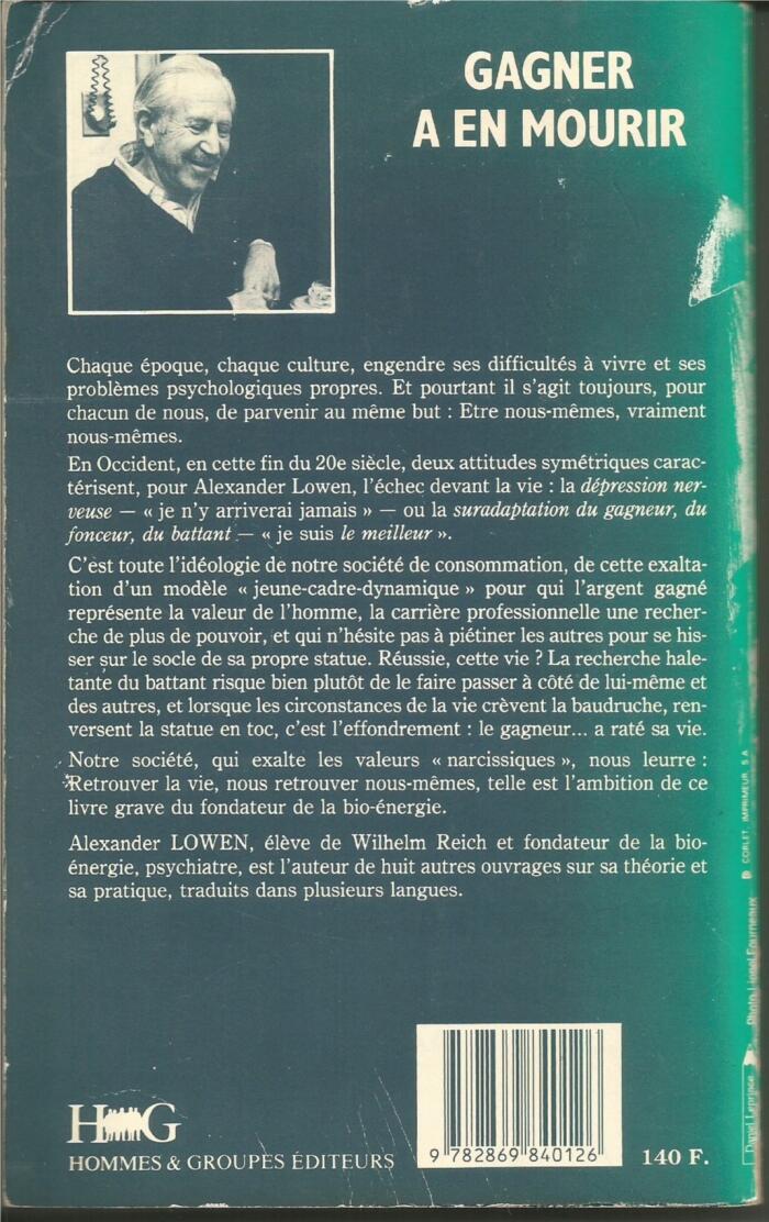 Gagner à en mourir - une civilisation narcissique