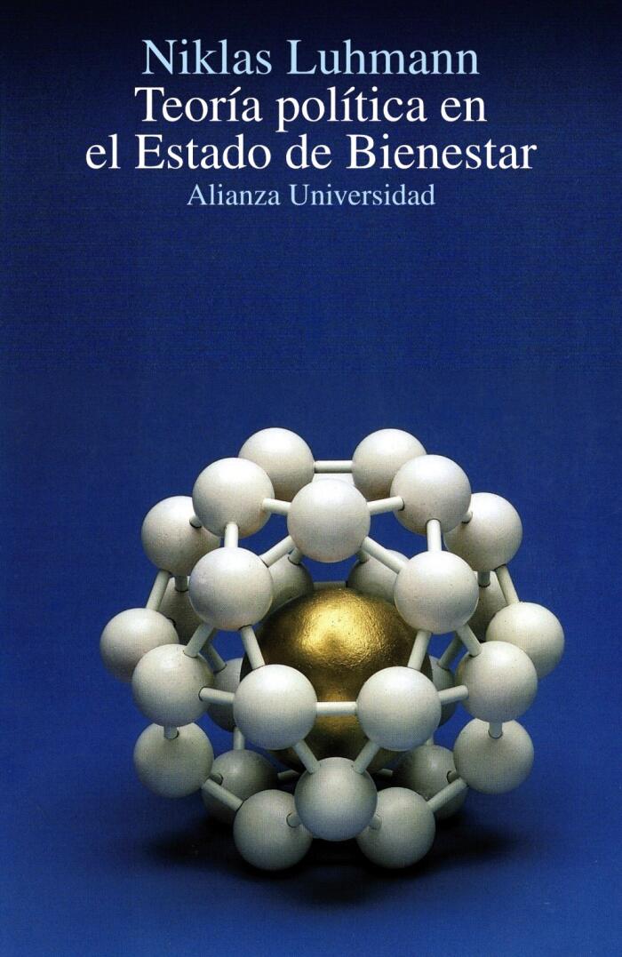 Teoria política en el Estado de Bienestar (Alianza Universidad)