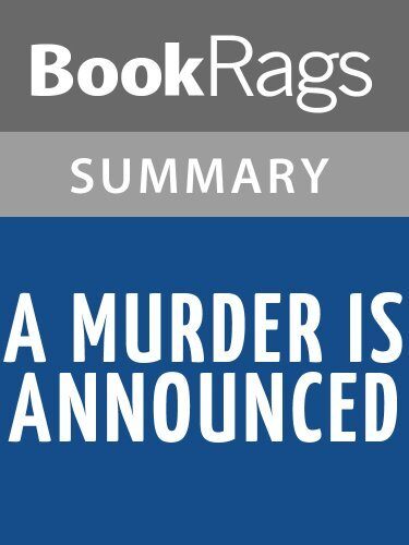 Summary & Study Guide A Murder Is Announced by Agatha Christie