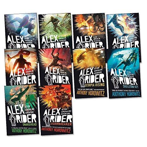 Stormbreaker / Point Blanc / Skeleton Key / Eagle Strike / Scorpia / Ark Angel / Snakehead / Crocodile Tears / Scorpia Rising / Russian Roulette