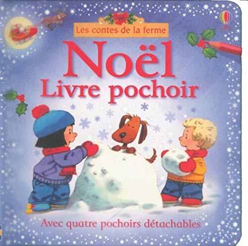 NOEL LIVRE POCHOIR (Les contes de la ferme)