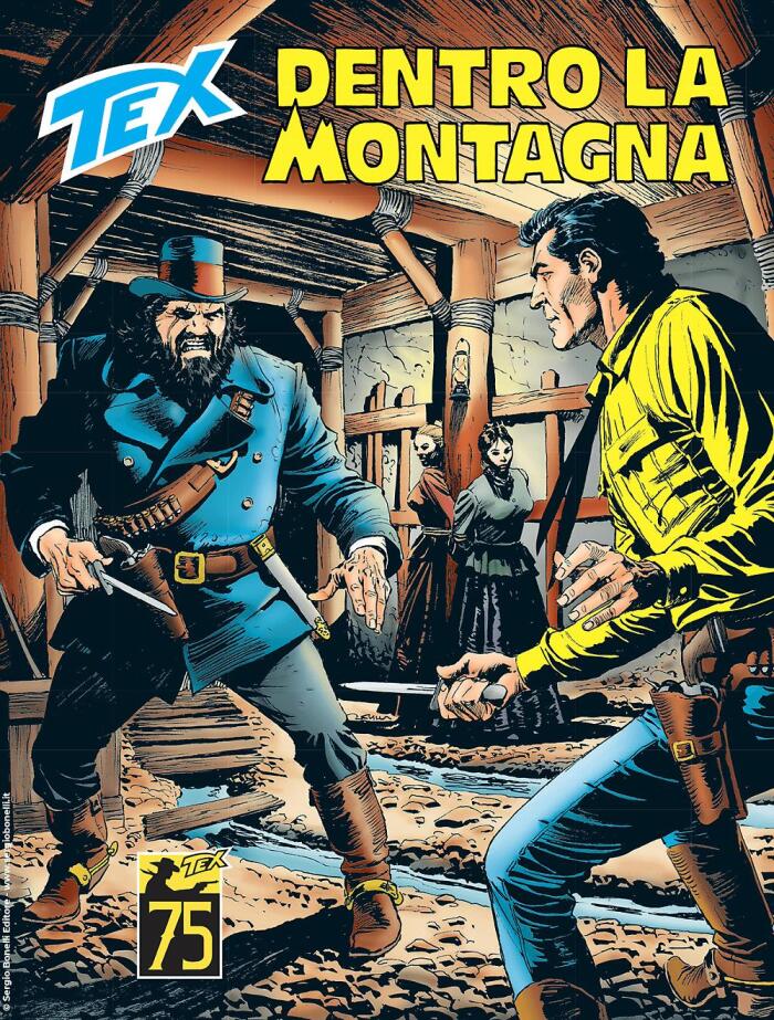 Tex (n. 754): Dentro la Montagna