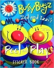 Zed and Izzi's Peel and Play Sticker Book: A BusyBugz Sticker Book