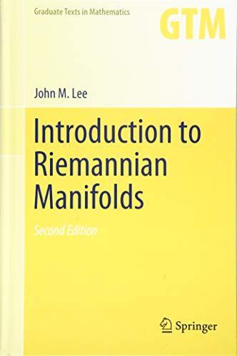 Introduction to Riemannian Manifolds