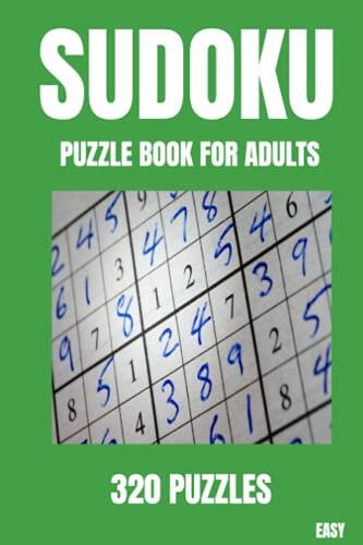 Sudoku Puzzle Book for Adults - 320 Easy Sudoku Puzzles with Solutions